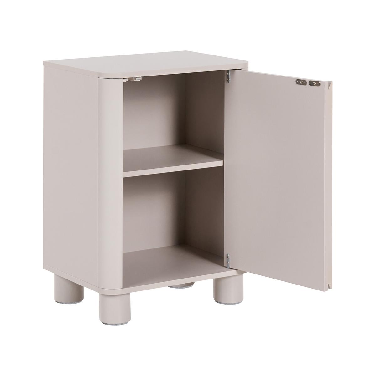 NACHTTISCH Beige Tomingley - Beige, Holz/Holzwerkstoff - Beliani