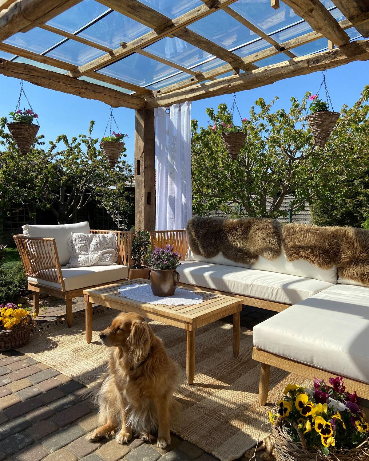 TEPPICH geflochten Berissa 200/140 cm - Beige, Naturmaterialien (140/200cm) - Beliani