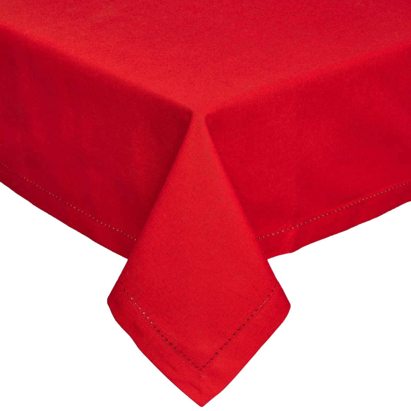 TISCHDECKE rot 178/300 cm, 100% Baumwolle - Rot, Textil (178/300cm) - Homescapes