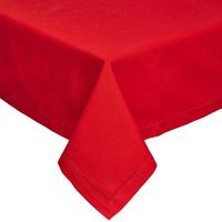 TISCHDECKE rot 137/228 cm, 100% Baumwolle - Rot, Textil (137/228cm) - Homescapes