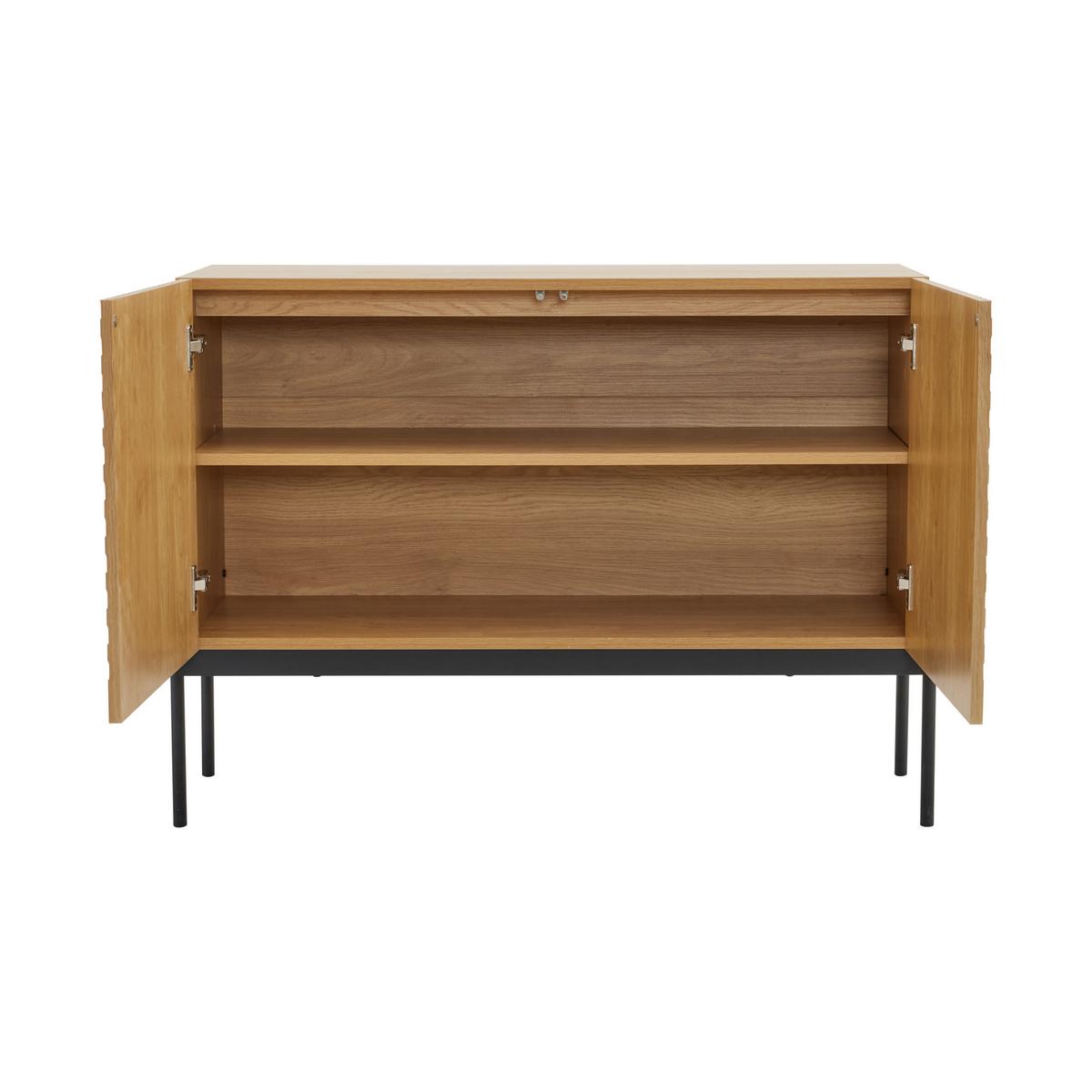 SIDEBOARD Braun 100/40/70 cm - Braun, Holzwerkstoff/Metall (100/70/40cm) - Urban Meuble