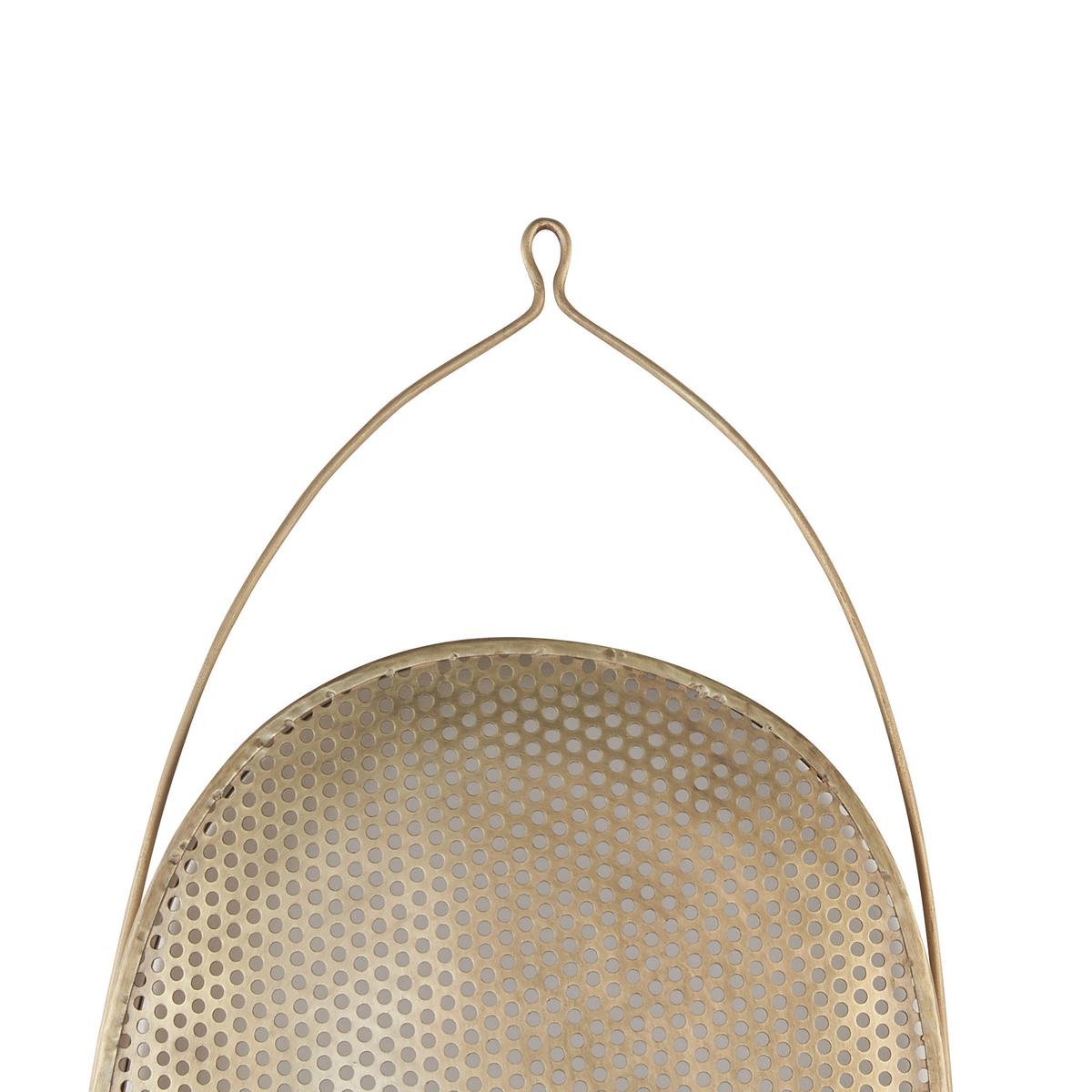 WANDLEUCHTE Kunthi 10/30/78 cm - Messingfarben, Metall (30/78/10cm) - Beliani