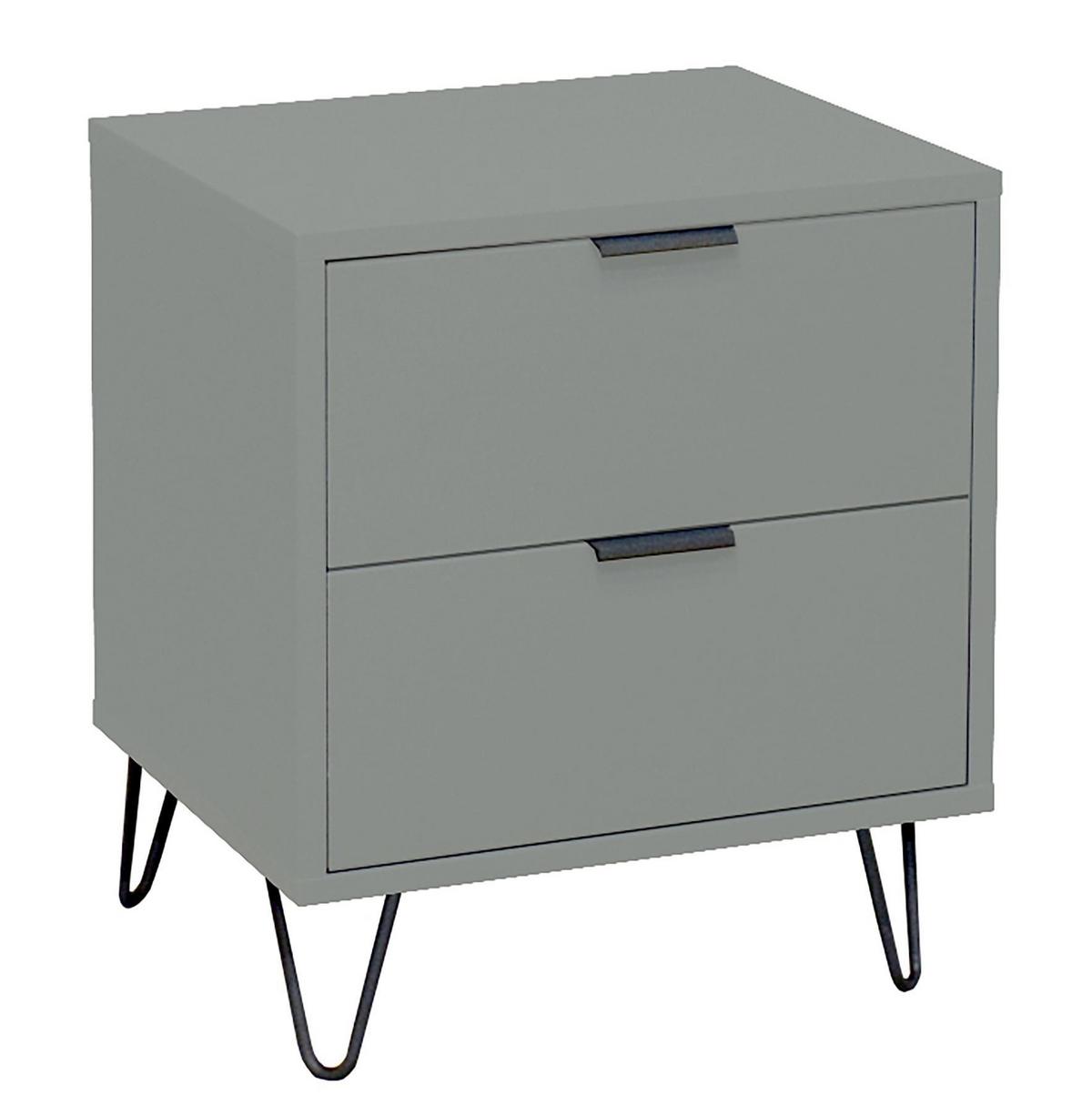 KOMMODE Erna 51x45x62 Pinie Green matt Lack - Grün, Holzwerkstoff (51/62/45cm) - 58aufmkessel