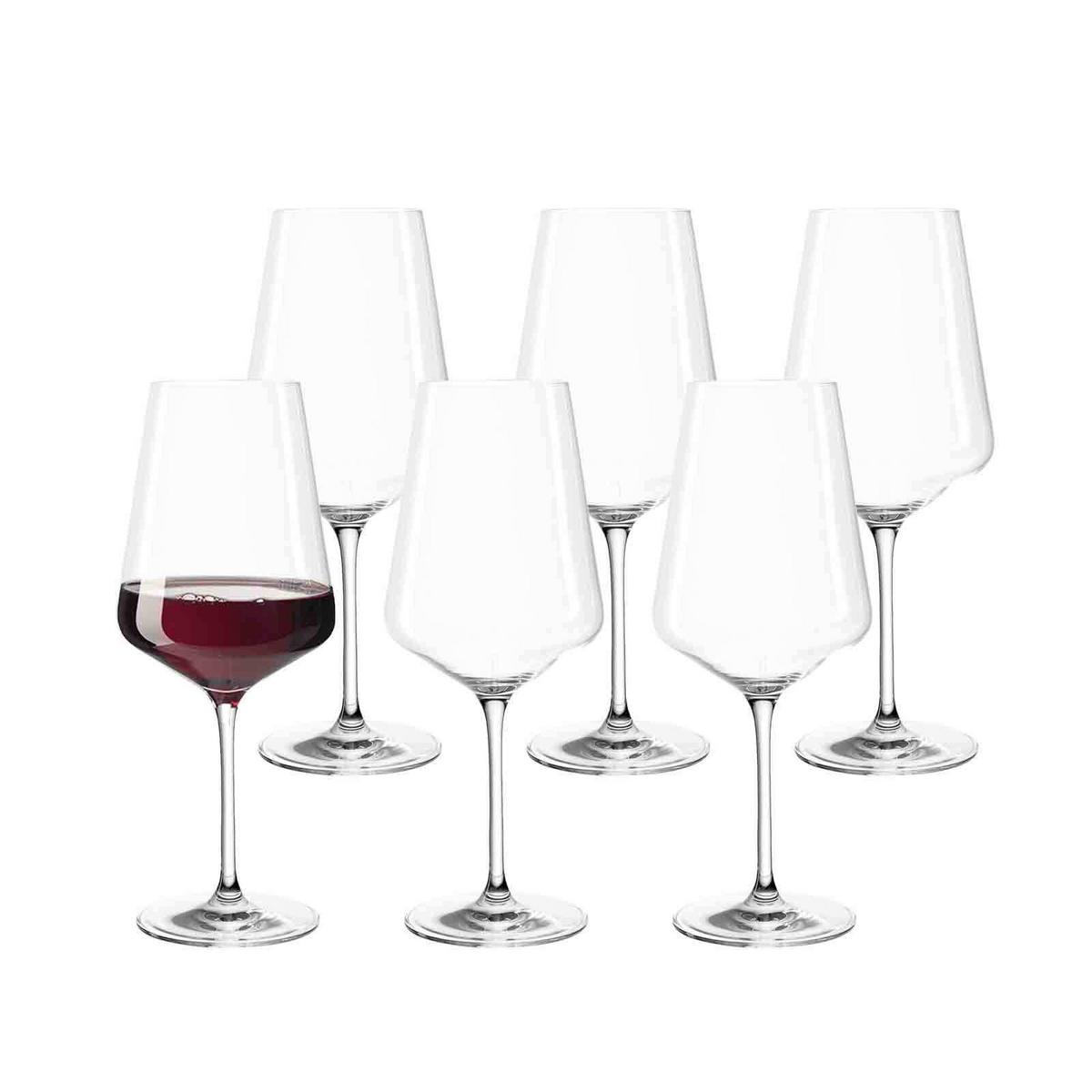 GLÄSERSET BIER, SEKT, WEIN Puccini transparent 30-tlg. - Transparent, Glas - Leonardo Living