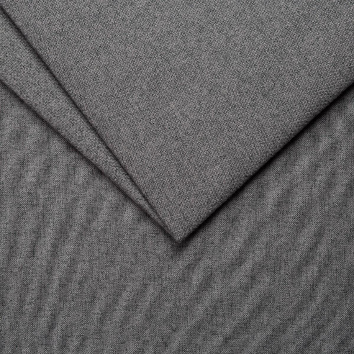 HOCKER Lorine Mikrofaser Anthrazit - Anthrazit, Textil (118/40/73cm) - S-Style Möbel