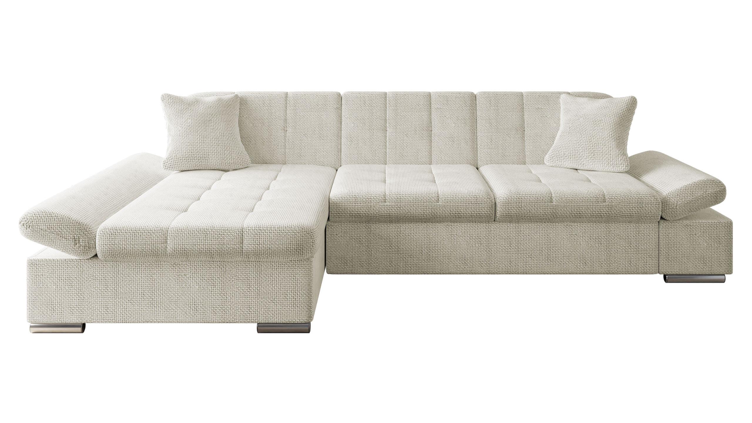 ECKSOFA Montana, Seite: Links - Naturfarben, Holz/Textil (278/161cm) - MIRJAN24