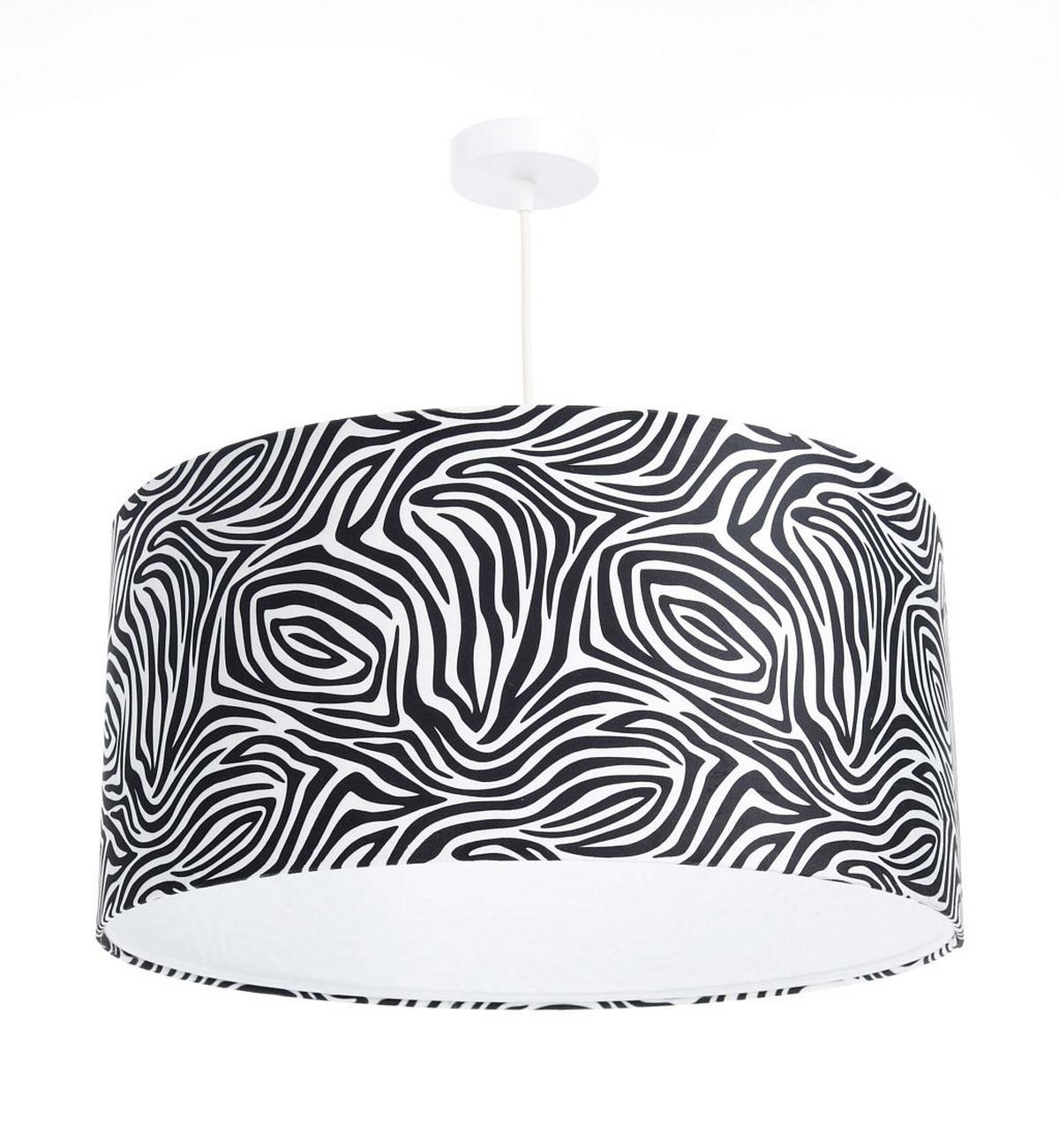 HÄNGELEUCHTE Schwarz 40/20 cm - Schwarz/Weiß, Kunststoff (40/0.4/20cm) - ONZENO
