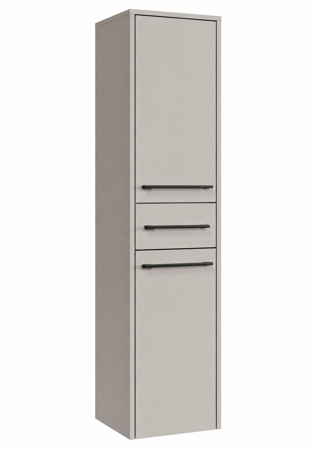 BADEZIMMERSCHRANK Florence mit 2 Türen Cashmere - 30 x 35 x 130 cm - Kaschmir, Holz (30/130/35cm) - Badplaats