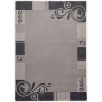 HANDTUFTTEPPICH Hawai 50x80 cm - Grau, Textil (50/80cm) - THEKO