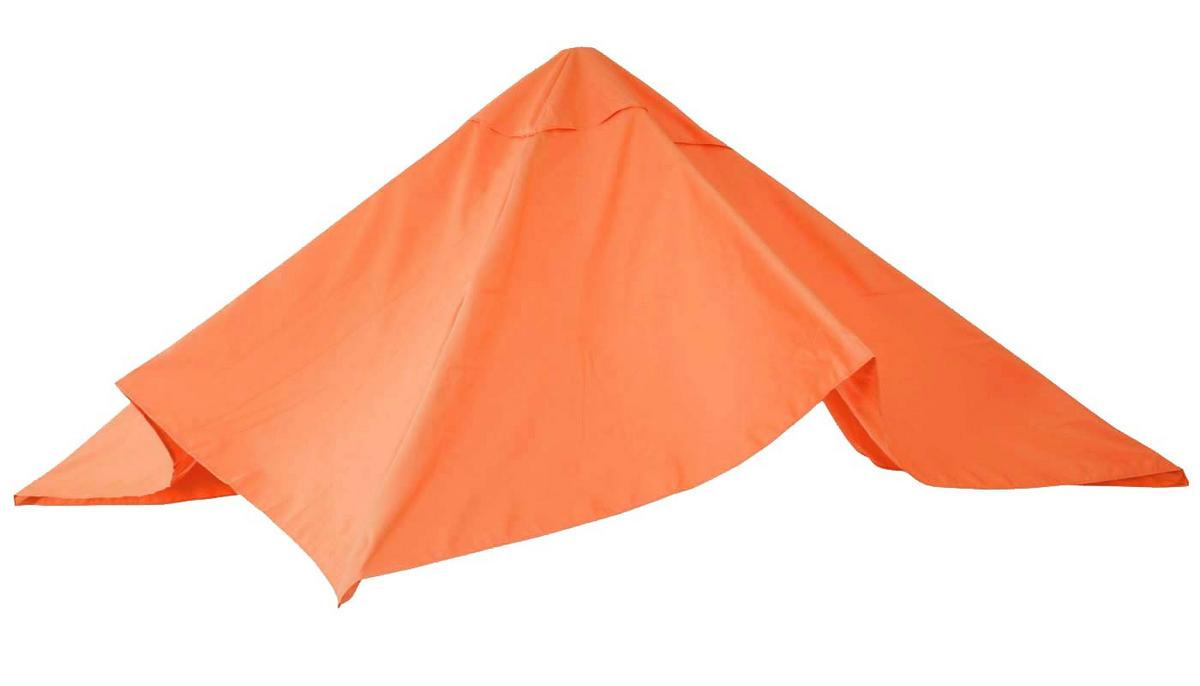 ERSATZ-BEZUG FÜR SCHIRM Orange - Orange, Textil (295/395cm) - MCW
