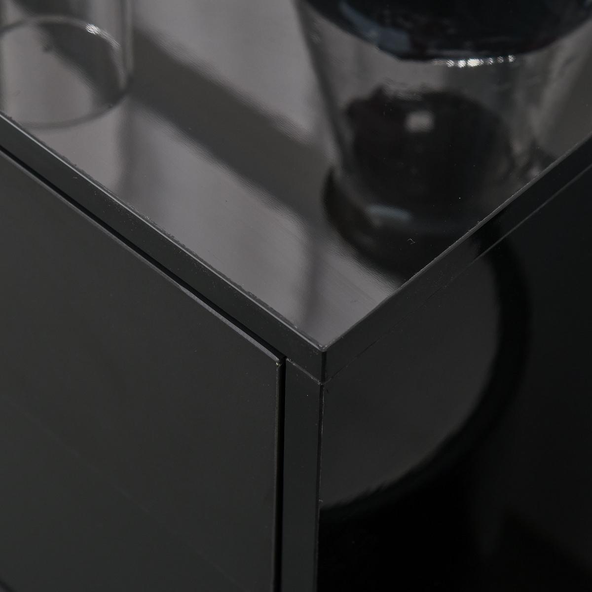 SIDEBOARD Schwarz, 79 x 36 x 74 cm - Schwarz, Holzwerkstoff (36/74/79cm) - HOMCOM