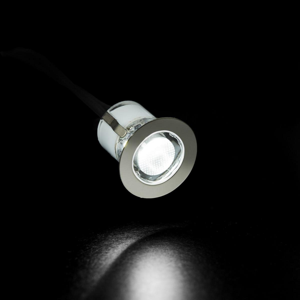 EINBAULEUCHTENSET Cosa G03093/82 - Silberfarben, Metall (3cm) - Brilliant