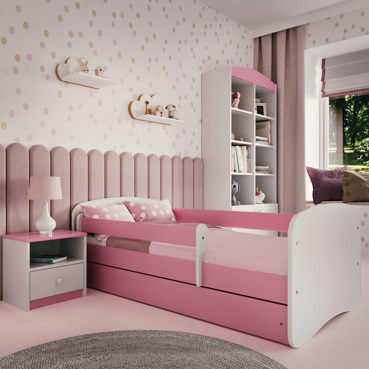 KINDER-NACHTTISCH Babydreams Hellrosa 39/40/30 - Hellrosa, Holzwerkstoff/Kunststoff (39/40/30cm) - RAUMHIRSCH FURNITURE