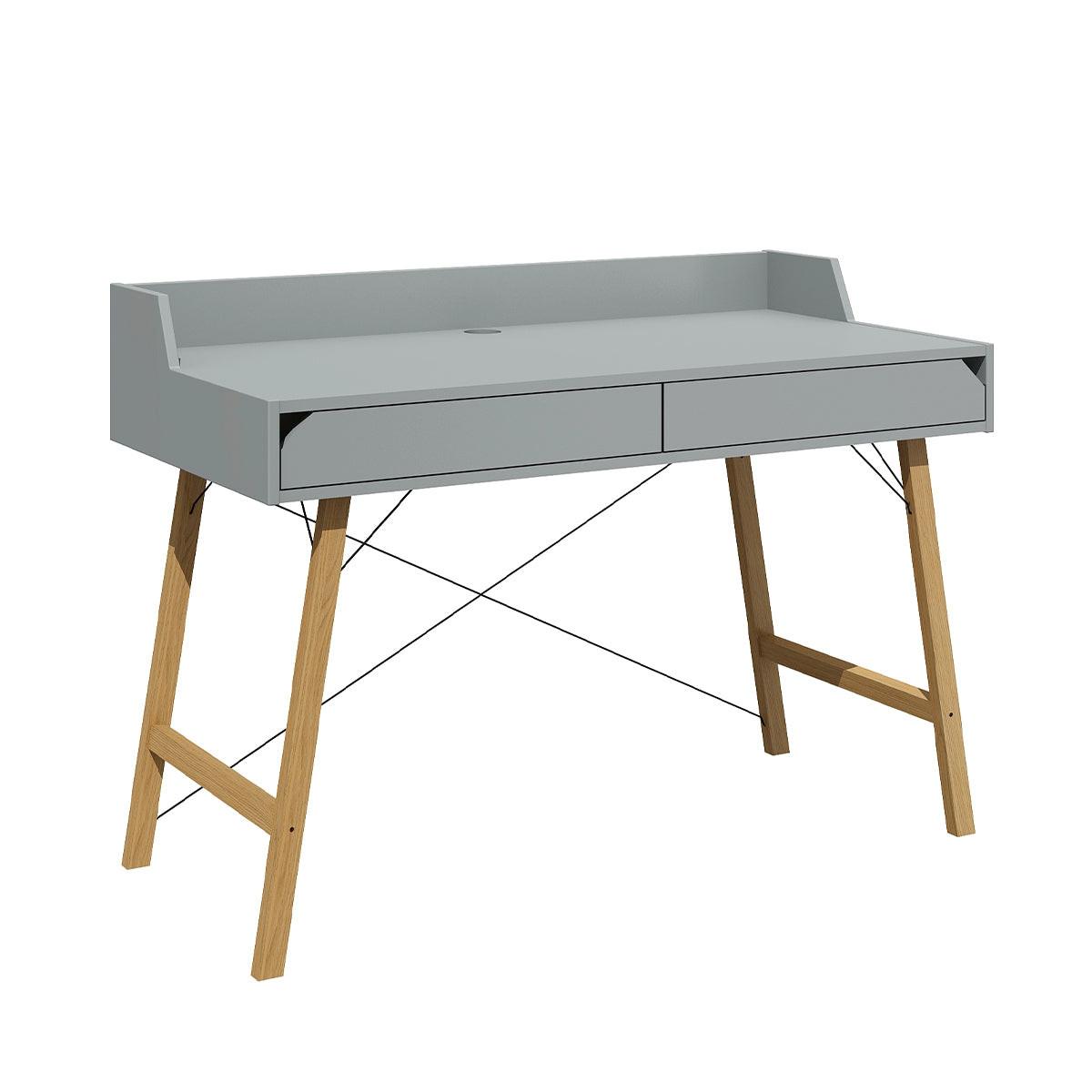 SCHREIBTISCH Grau - Grau, Holzwerkstoff (120/60/86cm) - Petits-meubles