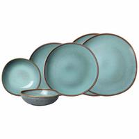 BASIC-SET Lave Glacé 6-tlg. - Hellblau, Keramik (2/2/2cm) - like.Villeroy & Boch