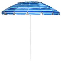 SONNENSCHIRM Blau - Dunkelblau, Metall (250/250cm) - COSTWAY