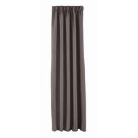 VORHANG »NewYork« HxB 245x140 cm Taupe - Taupe, Textil (140/245cm) - Gardinenbox