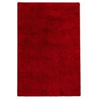HOCHFLOR SHAGGY TEPPICH PALACE - Weinrot, Textil (200/200cm) - Snapstyle