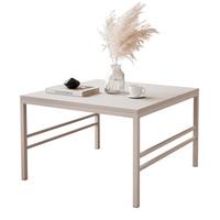 COUCHTISCH FORMA 60/60 cm Quadrat, Kaschmir - Kaschmir, Metall (60/60/40cm) - Idohome