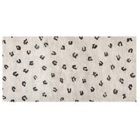 KURZFLOR-TEPPICH Afis 150/80 cm - Beige, Textil (80/150cm) - Beliani