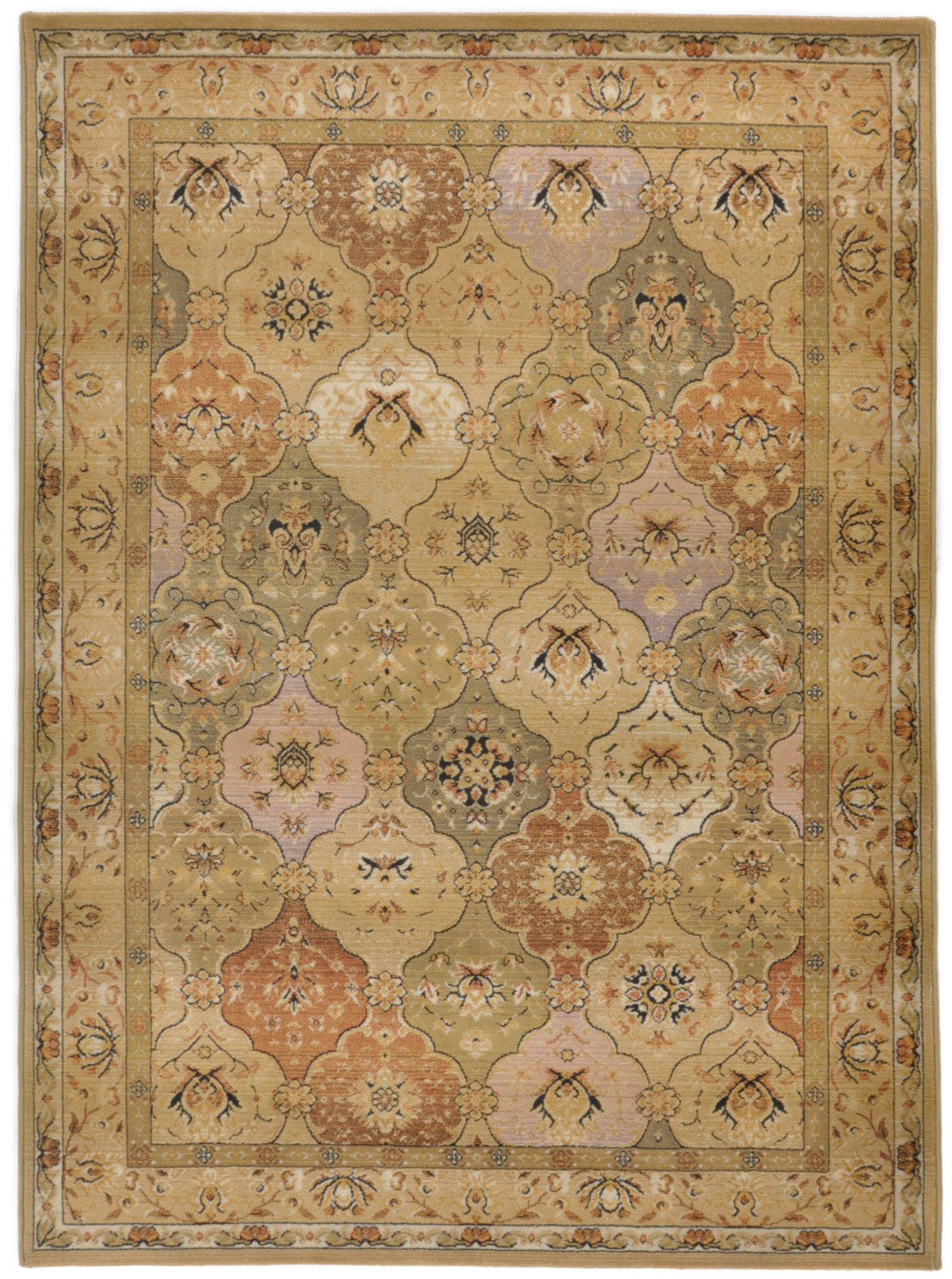 WEBTEPPICH Gabiro 208 200x250 cm - Beige, Textil (200/250cm) - THEKO