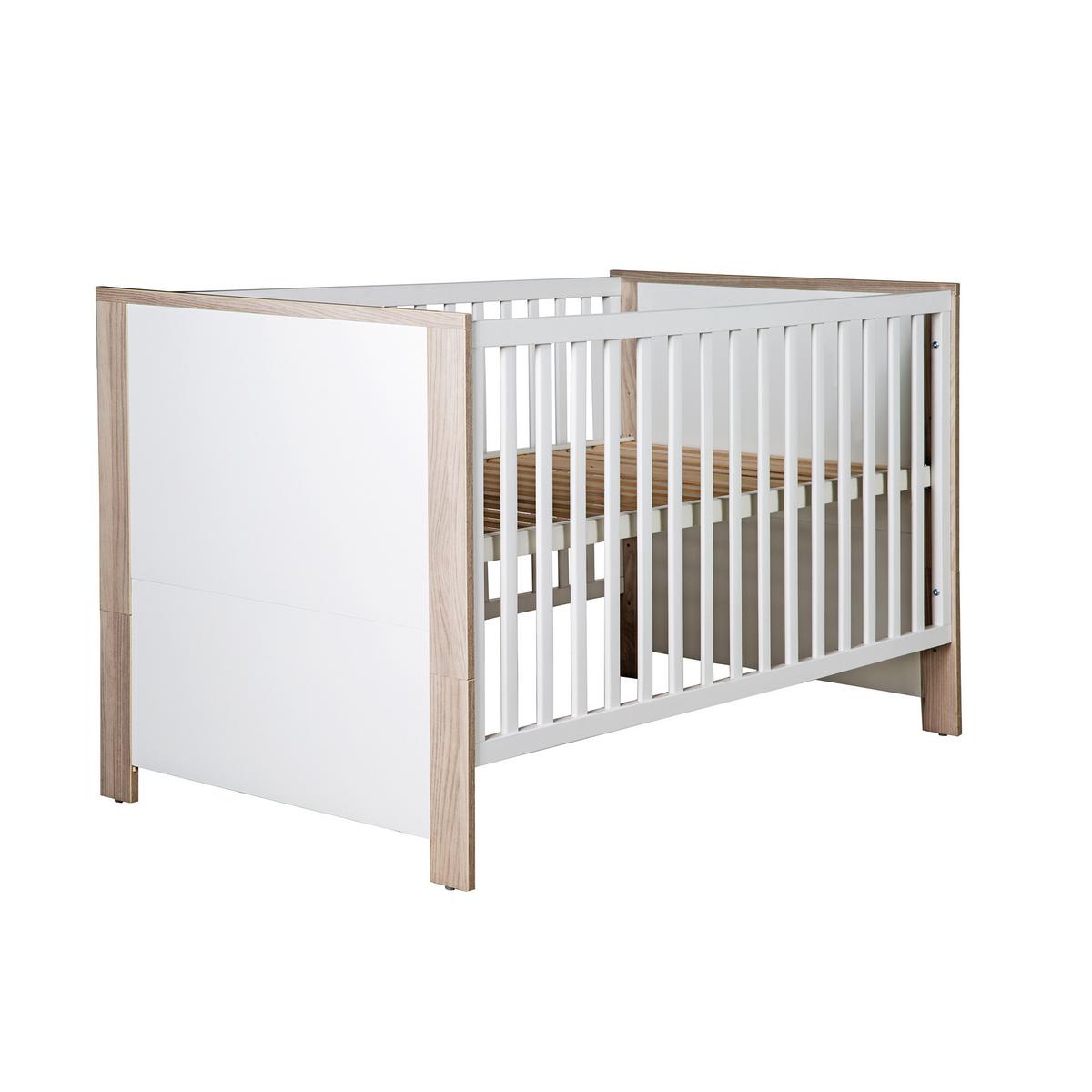 BABYZIMMER-SET Olaf 2-teilig - Multicolor/Weiß, Holzwerkstoff (76/82/142.5cm) - Roba
