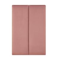 KOPFPOLSTER-SET 2 TLG. Carpino - Rosa, Textil (3/30/90cm) - [neu.haus]