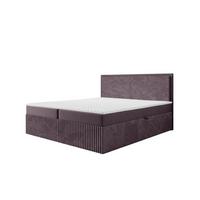 BOXBETT Hidis In In überlänge - Violett, Holzwerkstoff/Textil (140/220cm) - Fun Möbel