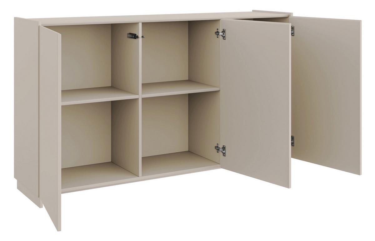 SIDEBOARD Magro Kaschmir 153 cm - Taupe, Holzwerkstoff (153.3/84/39cm) - Selsey