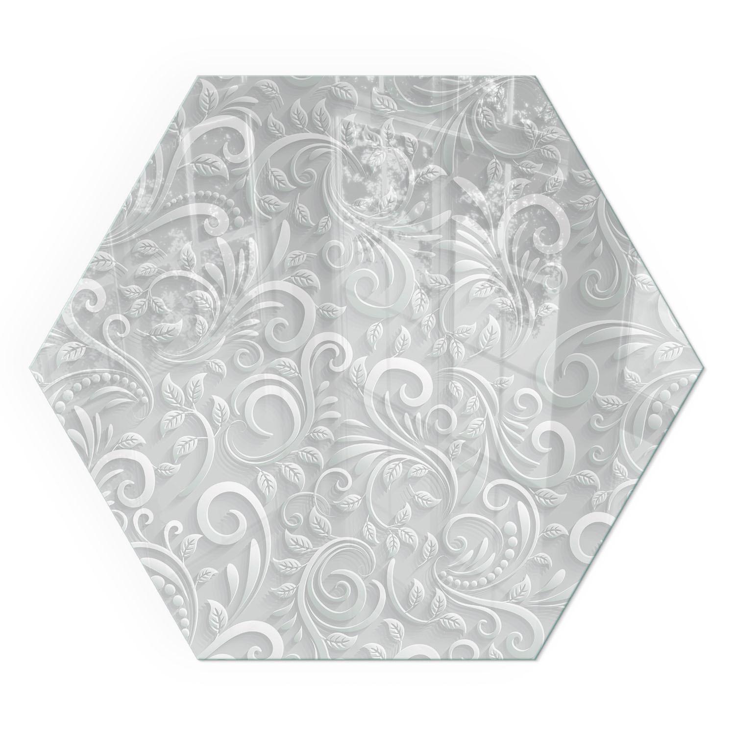 GLASPLATTE für Kamin h40 cm - Grau, Glas (40/40/0.4cm) - TULUP