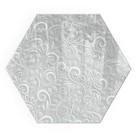 GLASPLATTE für Kamin h40 cm - Grau, Glas (40/40/0.4cm) - TULUP