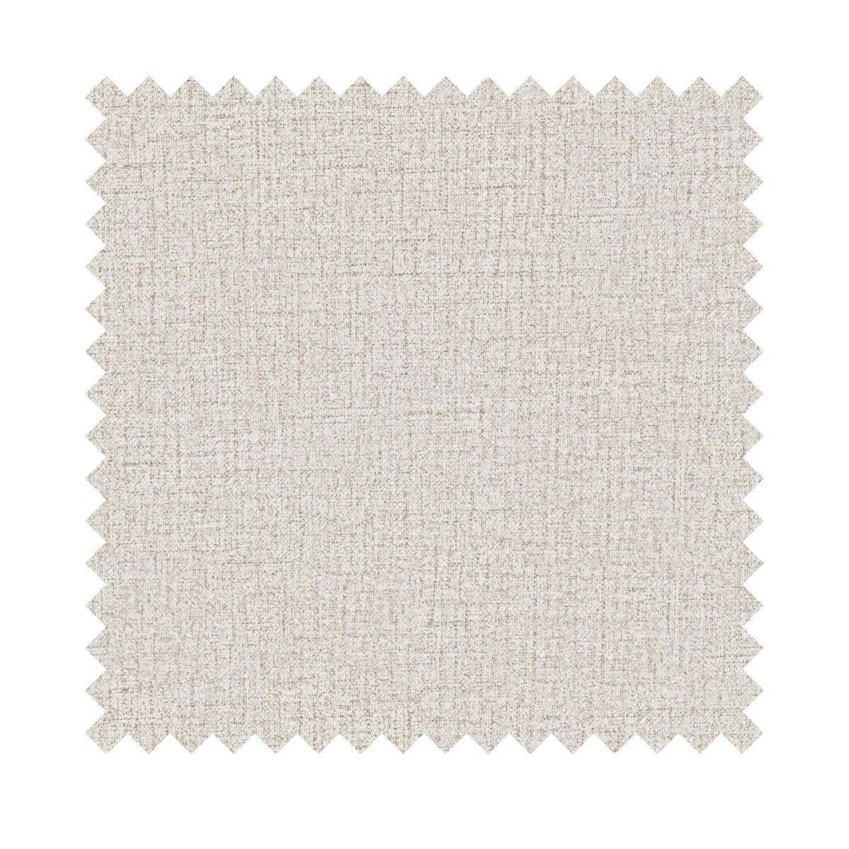 SCHLAFSOFA Skilia mit Schlaffunktion, 3-Sitzer 224 cm - Ecru/Schwarz, Textil/Metall (224/85/102cm) - Selsey