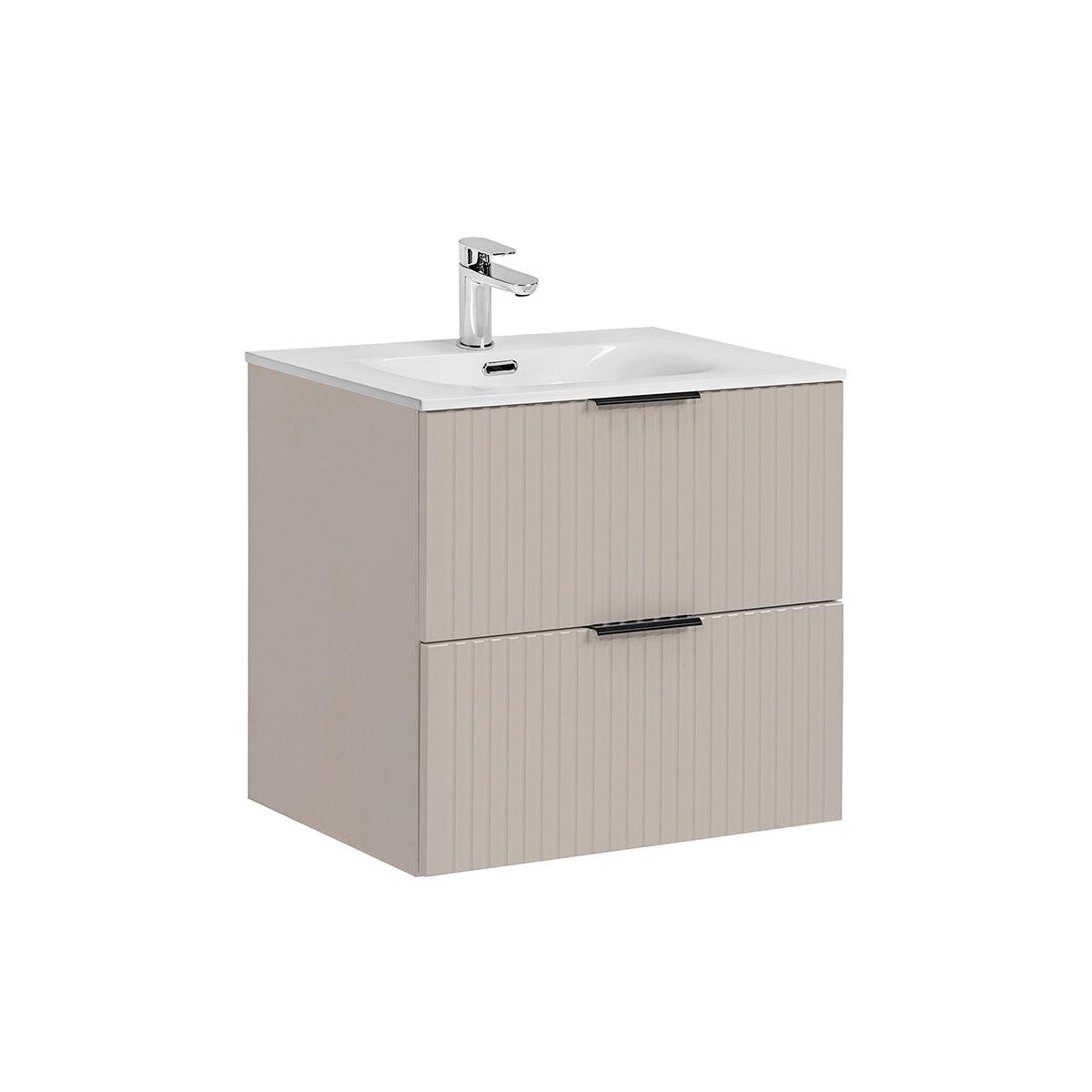 WASCHTISCH 60.2cm Adriel Beige - Beige, Holzwerkstoff (60.2/57/46cm) - Petits-meubles