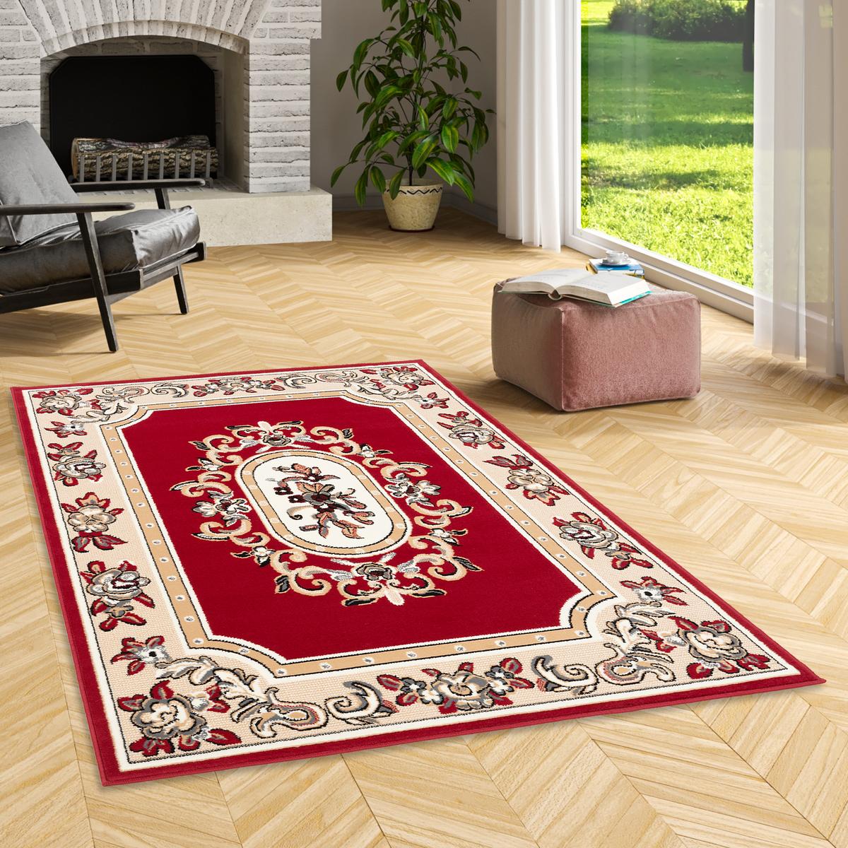 ORIENT VELOURS TEPPICH TRENDLINE - Rot, Textil (200/290cm) - Pergamon