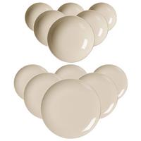 TAFELSERVICE Cecina Beige 12-tlg. - Beige, Keramik (2/2/2cm) - Ritzenhoff Breker