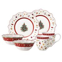 FRÜHSTÜCKS-SET Toy's Delight bunt 6-tlg. - Multicolor, Keramik (2/2/2cm) - Villeroy & Boch