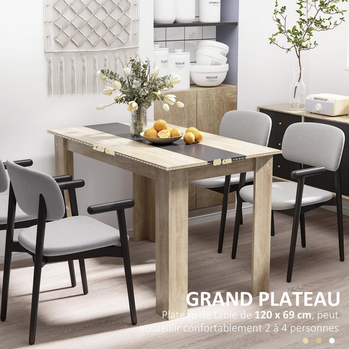 ESSTISCH Sylven 120/69/75 cm - Braun, Holz (120/69/75cm) - ZMH