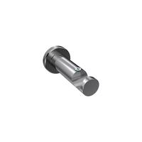 TRÄGER FÜR GARDINENSTANGEN 20 mm Ø, Platon 1-läufig, Chrom - Chromfarben, Metall (9/4/4cm) - INTERDECO
