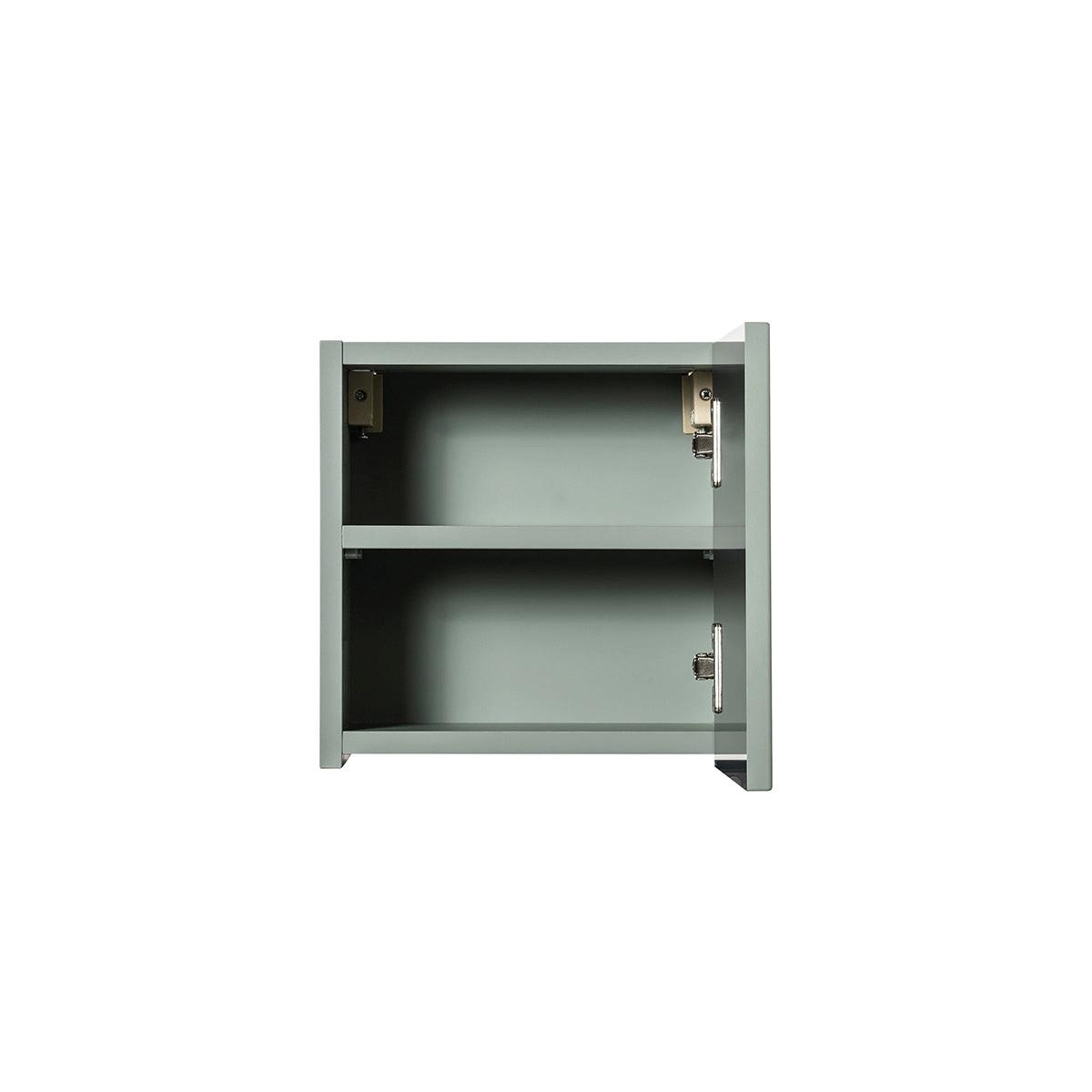 SCHRANK 1 Tür Jade Grün - Grün, Holzwerkstoff (30/30/19cm) - Petits-meubles