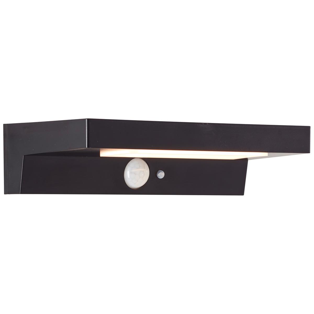AUSSENWANDLEUCHTE Barker G40415/06 - Schwarz, Metall (20.5/5/10.5cm) - Brilliant