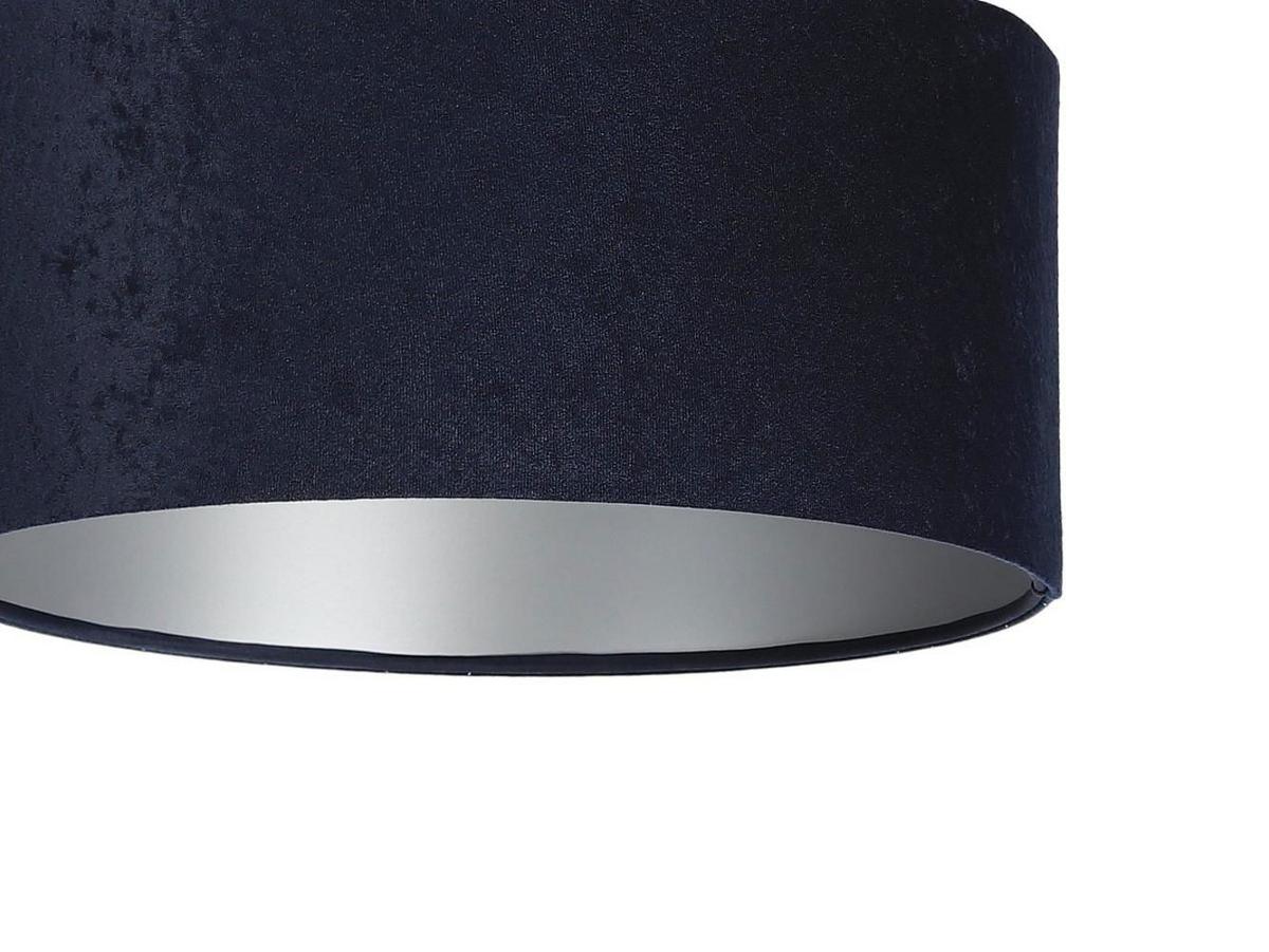 HÄNGELEUCHTE Blau 30/20 cm - Blau/Silberfarben, Kunststoff (30/0.45/20cm) - ONZENO