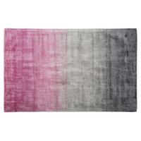 KURZFLOR-TEPPICH Ercis 200/140 cm - Pink, Naturmaterialien (140/200cm) - Beliani