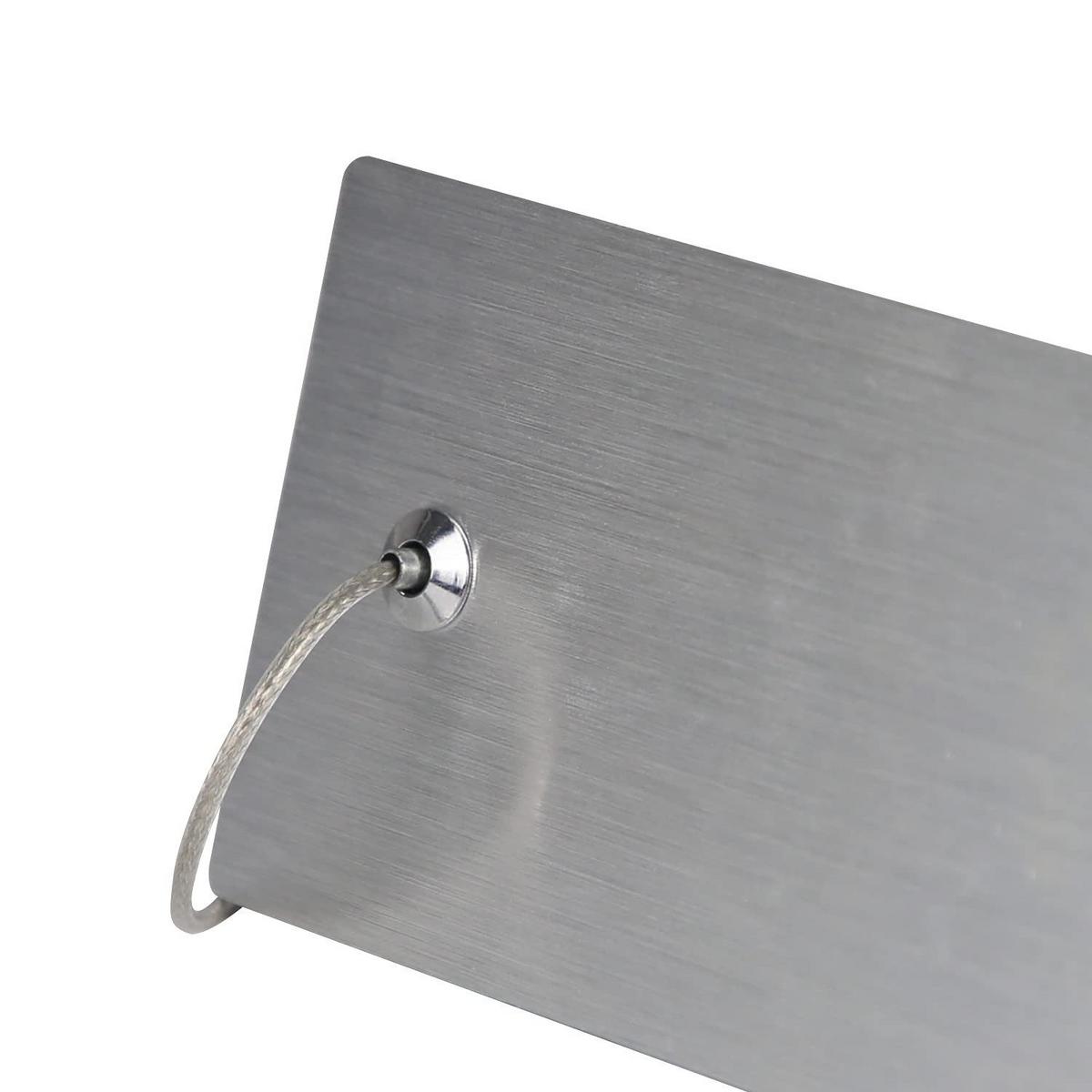 PENDELLEUCHTE Poesie 100/22/150 cm - Weiß, Metall (100/22/150cm) - Nettlife