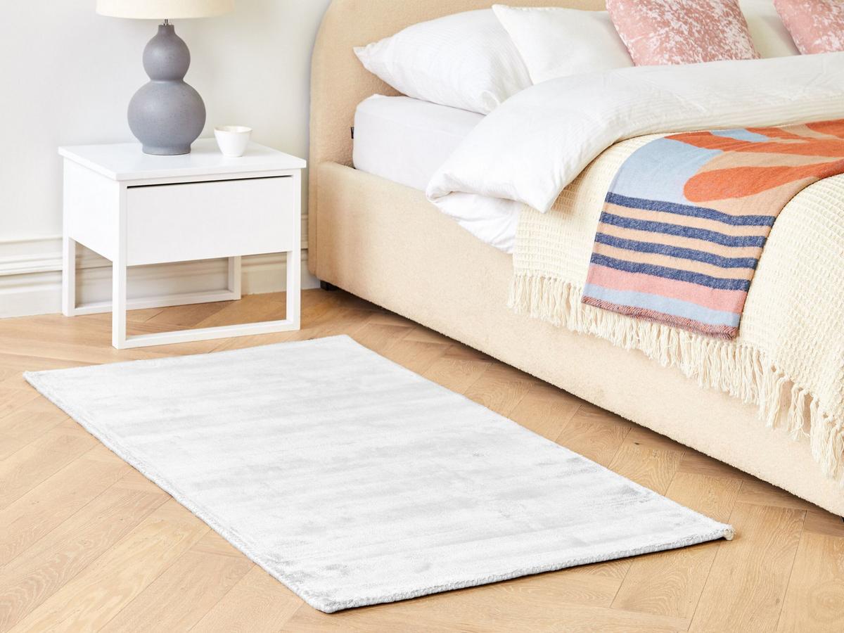 KURZFLOR-TEPPICH Gesi II 150/80 cm - Grau, Naturmaterialien (80/150cm) - Beliani
