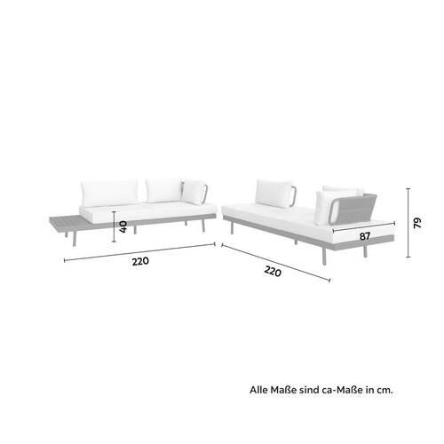 Loungegarnitur-Set Emma - Bessagi Garden