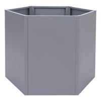 HOCHBEET Grau - Grau, Metall (100/77/88cm) - MCW