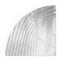 GLASPLATTE für Kamin 100x100 cm - Weiß, Glas (100/100/0.4cm) - TULUP