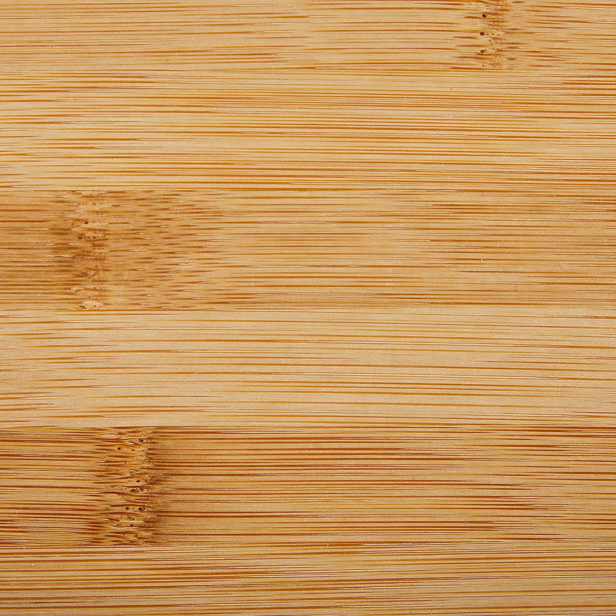 SERVIERWAGEN Bambus Hellbraun Morino - Braun, Holz (67/80/37cm) - Beliani
