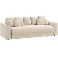 SCHLAFSOFA Cord Beige - Beige, Kunststoff/Textil (95/73/230cm) - HOMCOM