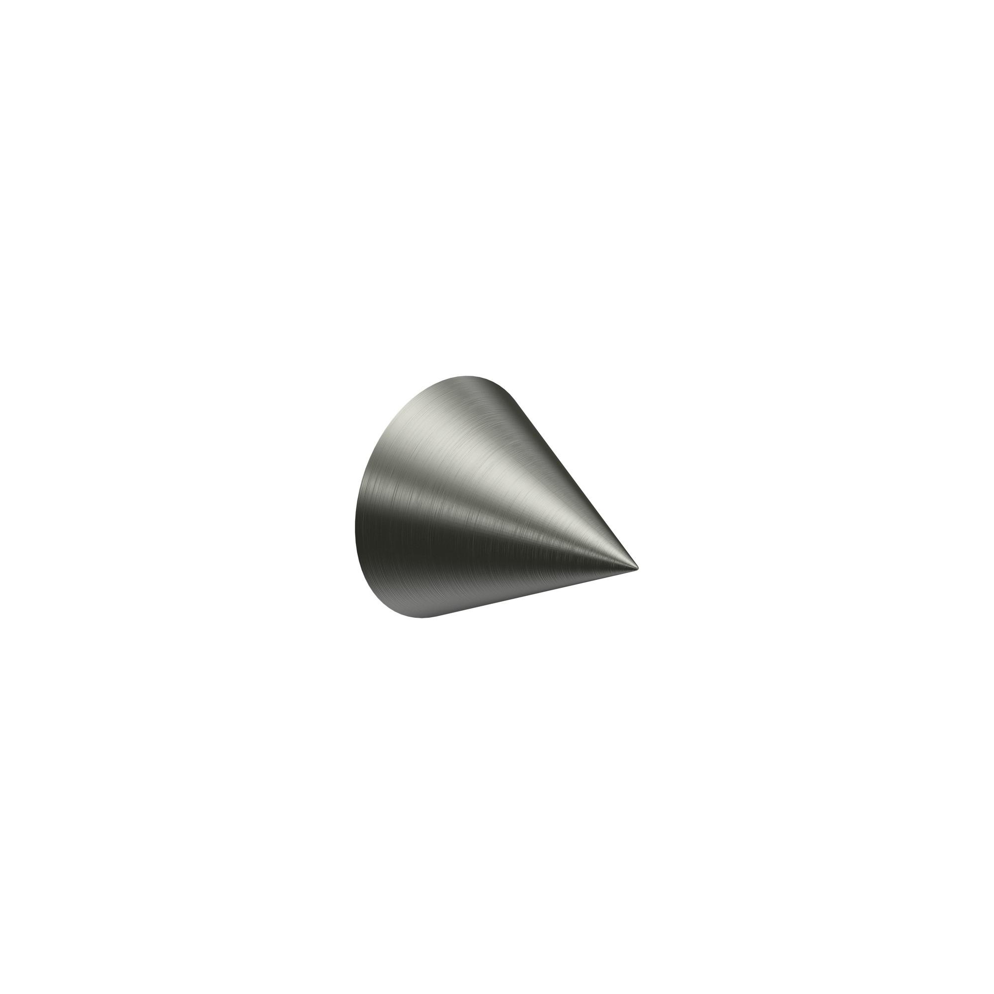 ENDSTÜCKE FÜR GARDINENSTANGEN 16 mm Ø, Scarano Edelstahl, Packung 2 Stück - Edelstahlfarben, Metall (4.4/3/3cm) - INTERDECO